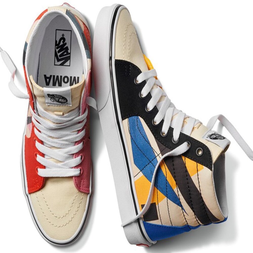 Vans x MoMA Sk8-Hi Lyubov Popova Shoes Womens 8